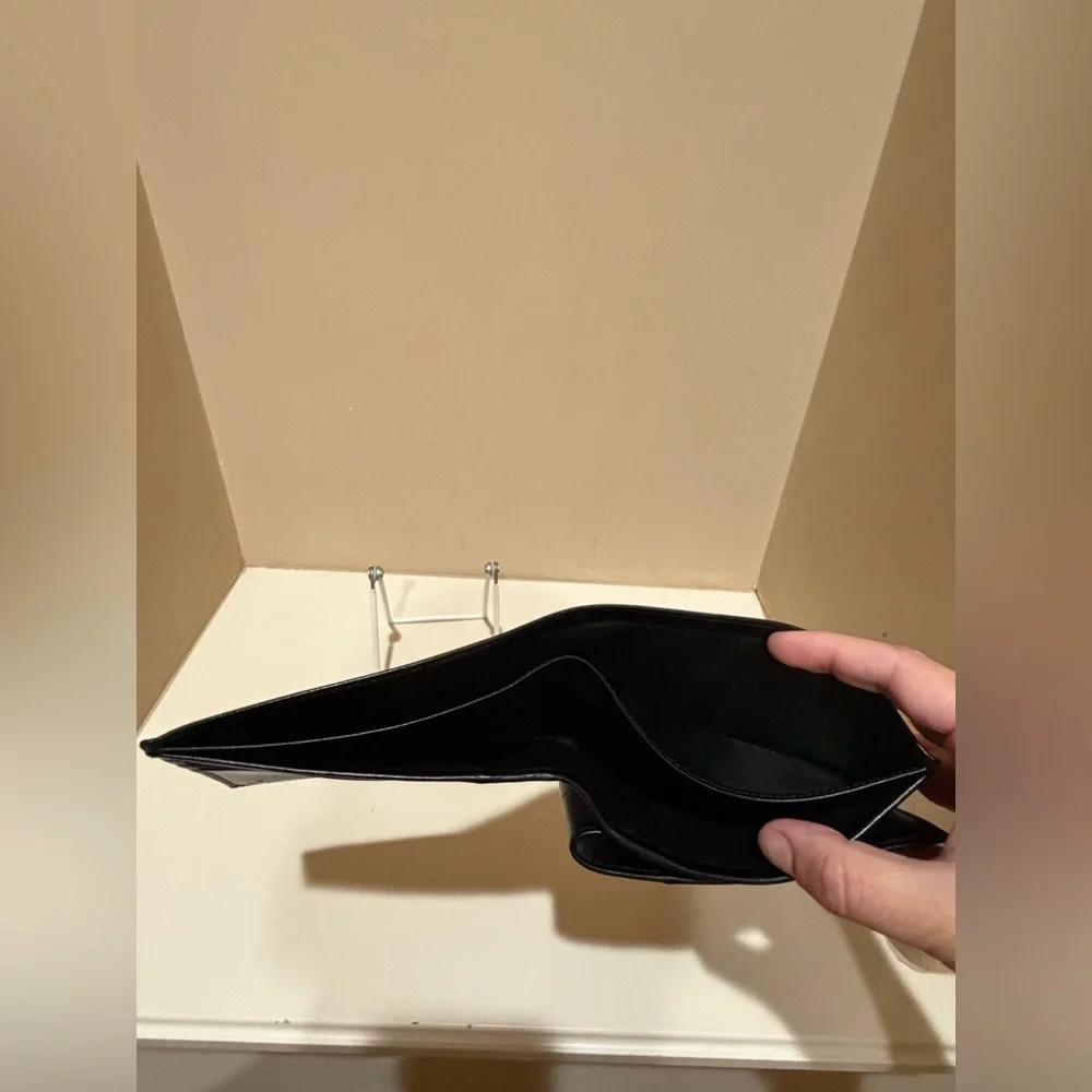 Gucci Black Leather Tom Ford Era Bifold Large Wallet